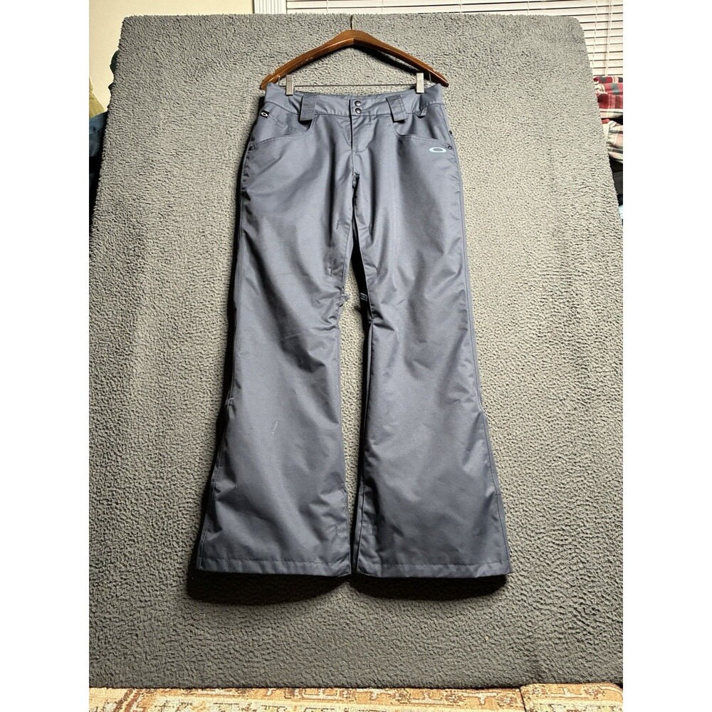Oakley Women’s Softshell Snow Pants White Size Small Ski Snowboard Cargo 32x31